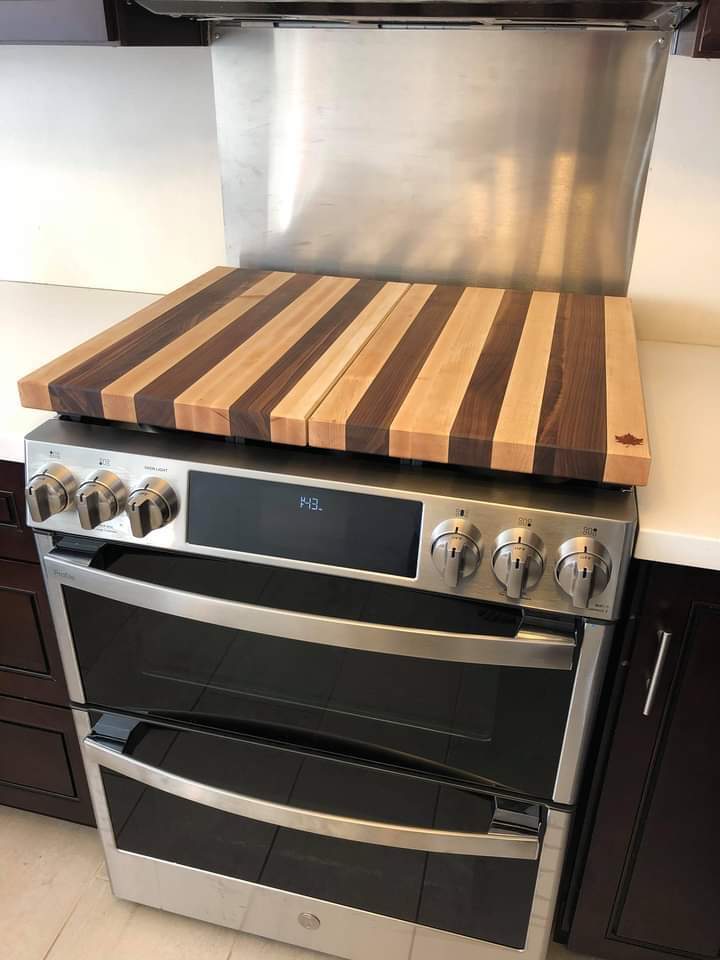 Stove Cover , Range Cover , Stove Cover Cutting Boards